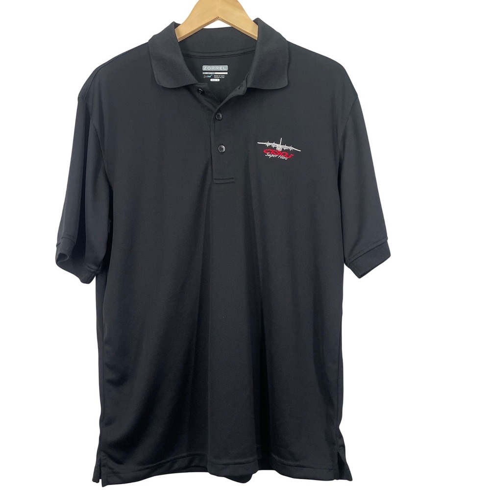 C-130J Super Hercules Embroidered Polo Shirt Size S